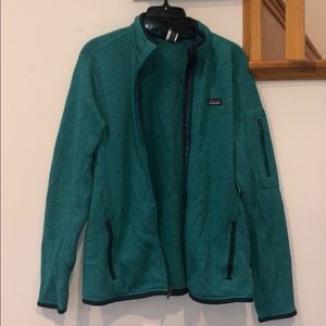 Patagonia Blue/Green Zip-up Jacket